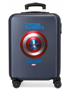 TROLLEY ABS 55CM. 4R. CAPTAIN AMERICA SKY AVENGERS